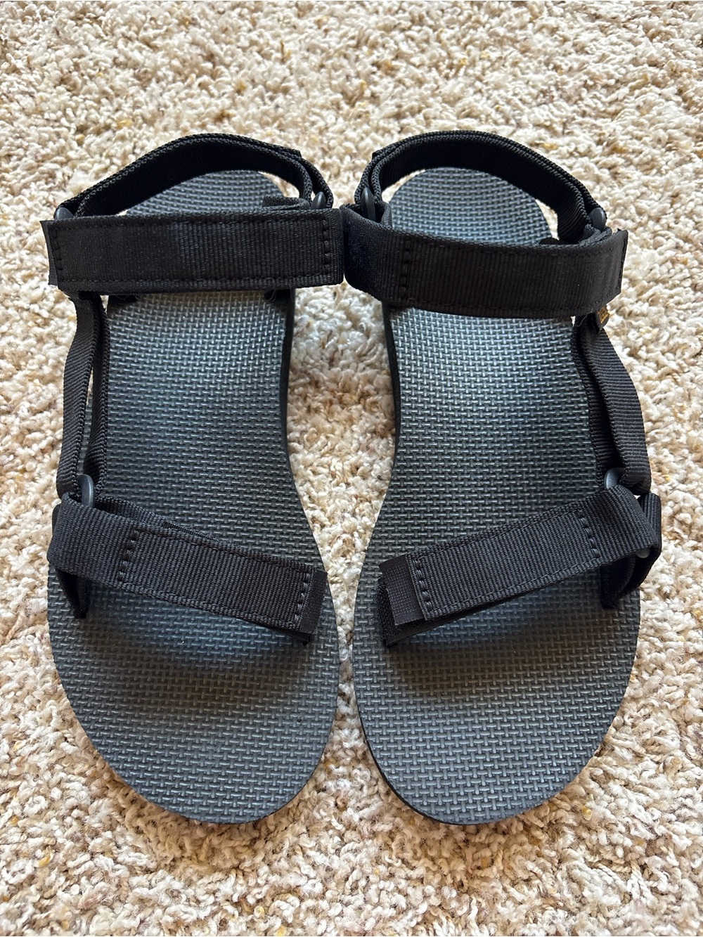 Teva Original Universal Black Sandals Women’s US 8 EU 39